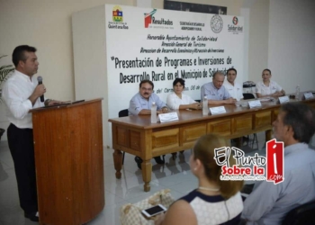 Mauricio Góngora comprometido con el desarrollo de los productores locales