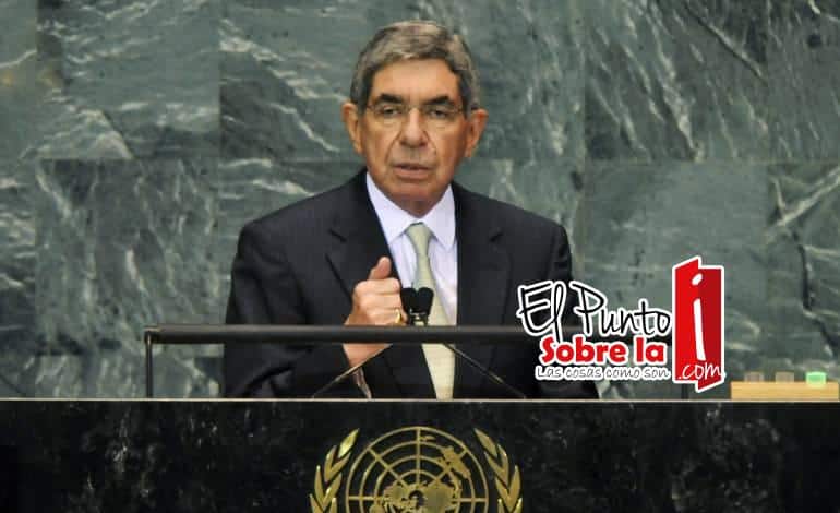 La vecindad con Estados Unidos provoca que en México se agudice el tráfico de armas: Oscar Arias