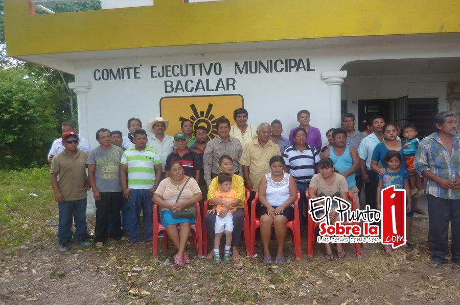 Tras la felpa, PRD en Bacalar busca resurgir