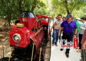 Este domingo inaugurarán tren en el zoológico