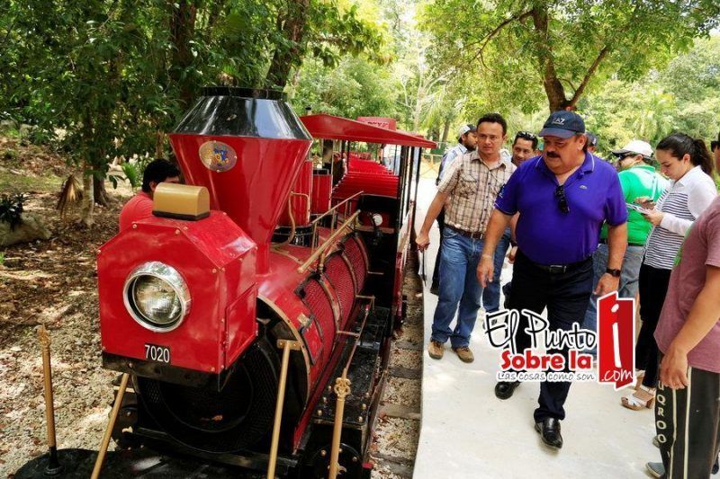 Este domingo inaugurarán tren en el zoológico