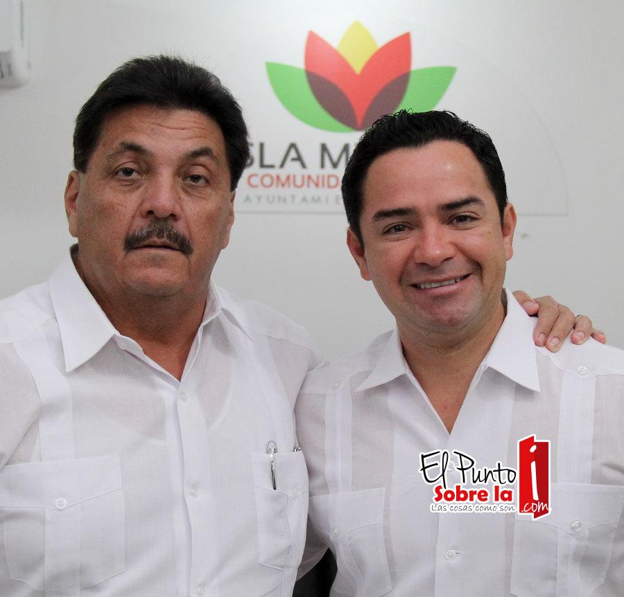 Isleños se benefician con la administración de Agapito Magaña: Chanito Toledo
