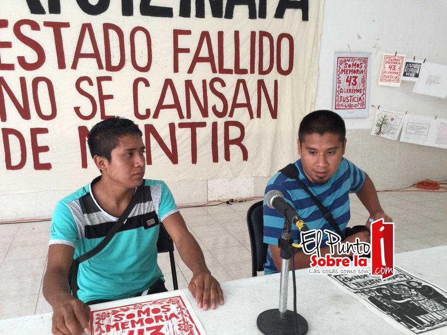 Sobrevivientes de Ayotzinapa contradicen a EPN: No a la creación de una Fiscalía