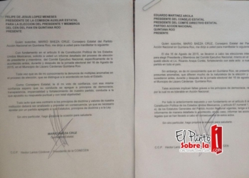 Exhiben mentiras del dirigente del PAN en Quintana Roo