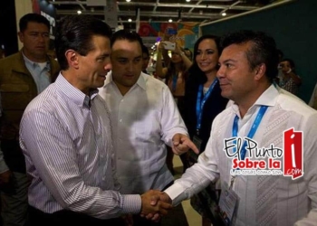 Puntual informe del presidente Peña Nieto Agradece Mauricio Góngora al presidente de la República su atención a Solidaridad