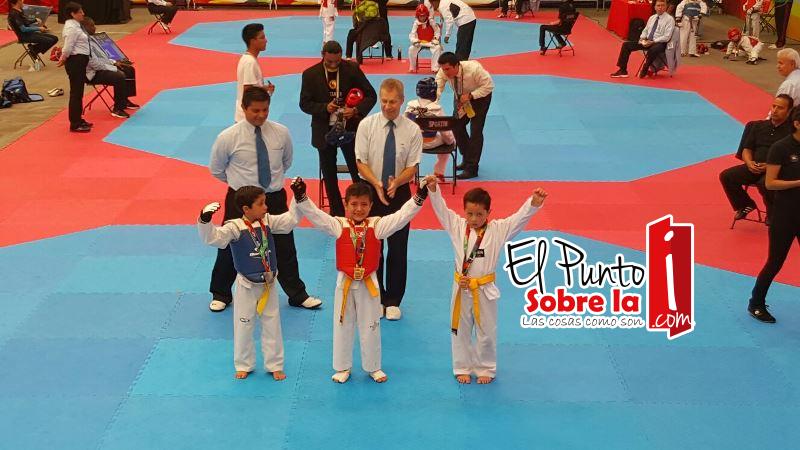Alumnos de la “Tiger Elite” ponen el alto el nombre de FCP en el Panamericano Open Taekwondo Championship