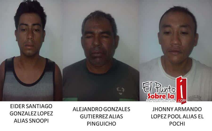 Echan guante a integrantes del cartel “Los pelones”