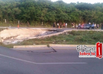 Detecta SCT más tramos carreteros de Q. Roo en situación de riesgo