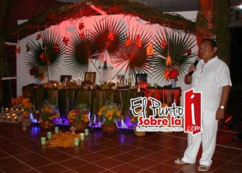 Exhiben altar de muertos en el Museo de la Cultura Maya