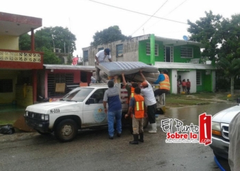 Primera jornada de limpieza en 300 viviendas