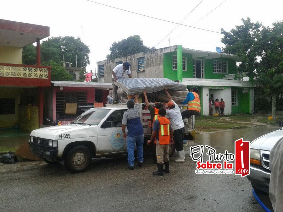 Primera jornada de limpieza en 300 viviendas