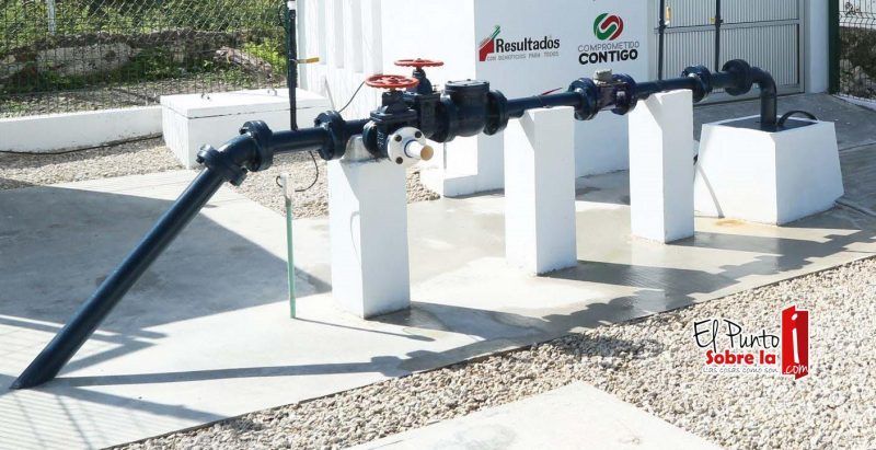En la recta final la introducción de tubería de agua potable en la comunidad de X-Pichil