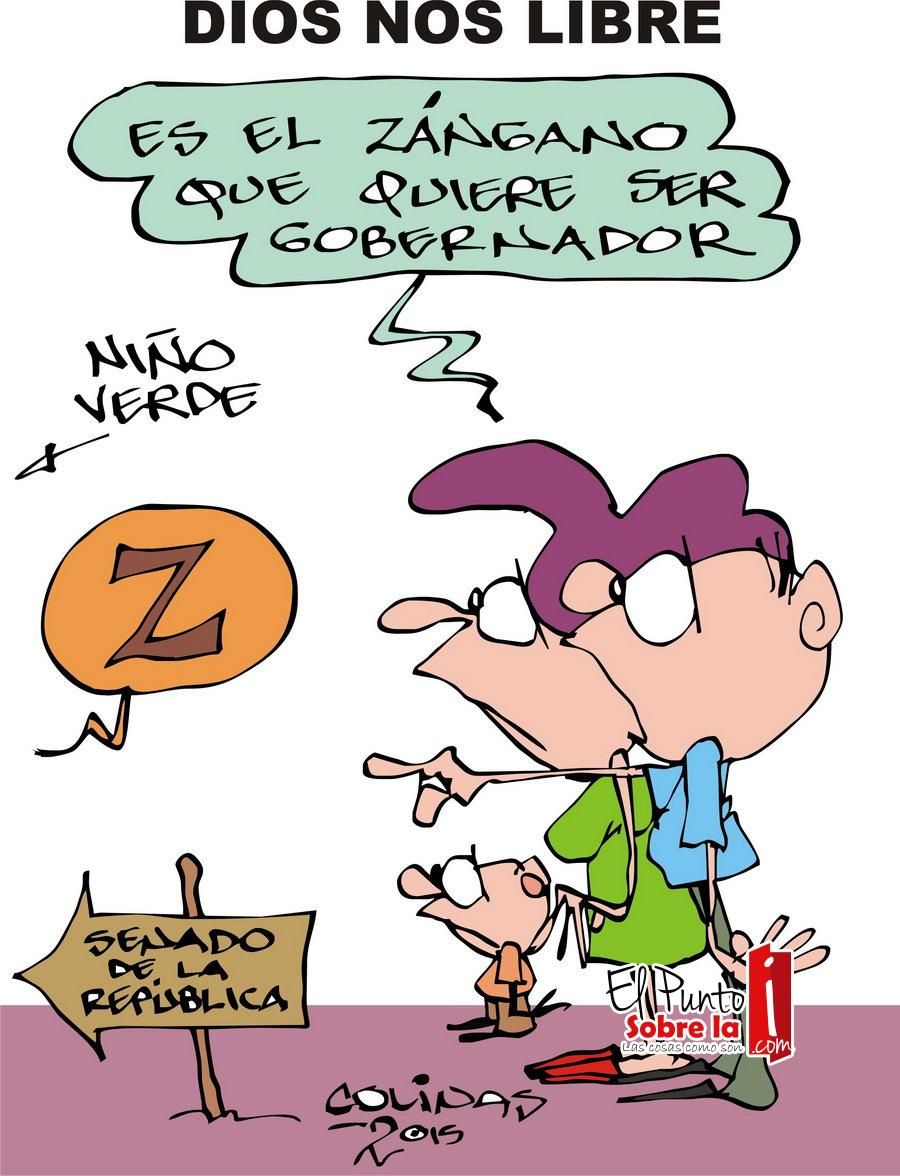 COLINAS: Dios nos libre #caricatura