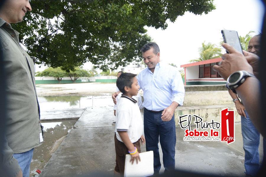Mauricio Góngora habilita Centro de Acopio en apoyo a municipios afectados por lluvias