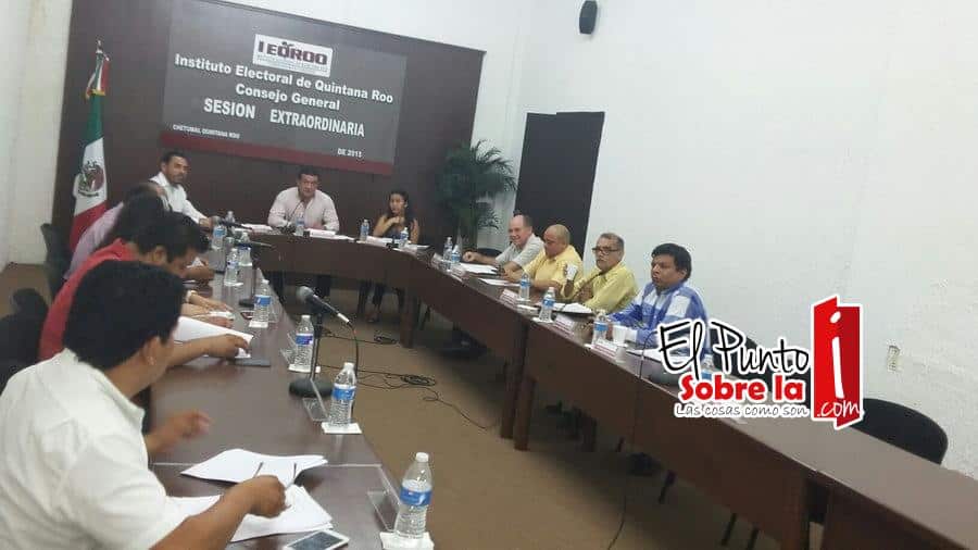 Ieqroo y partidos políticos presentan nuevo escenario de distritación al INE