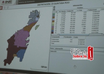 Quintana Roo tiene nuevo mapa electoral para el proceso 2016