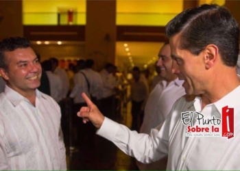 Enrique Peña Nieto, Roberto Borge Angulo y Mauricio Góngora de la mano por liderazgo en Riviera Maya