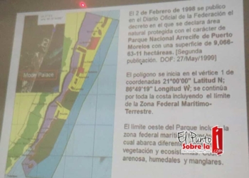 Habitantes de Puerto Morelos en puja por conservar límites del próximo municipio