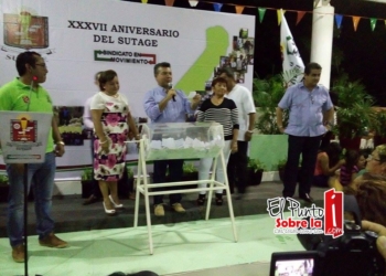 Cumple SUTAGE compromiso con la base trabajadora
