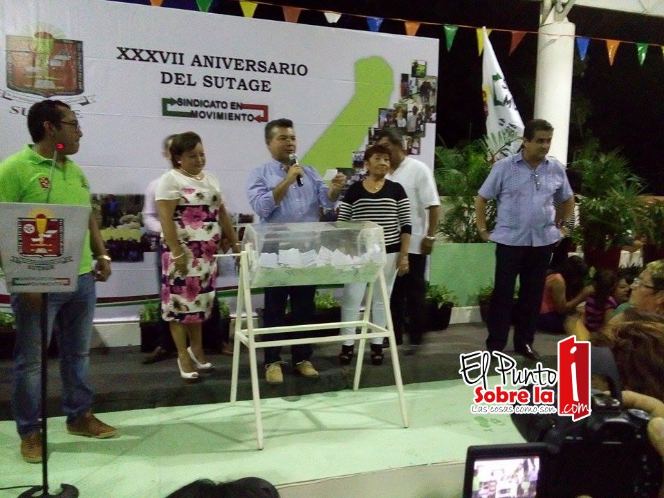 Cumple SUTAGE compromiso con la base trabajadora