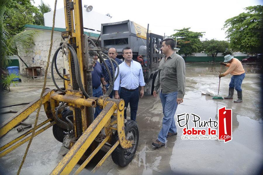 En Solidaridad los pozos de absorción funcionan
