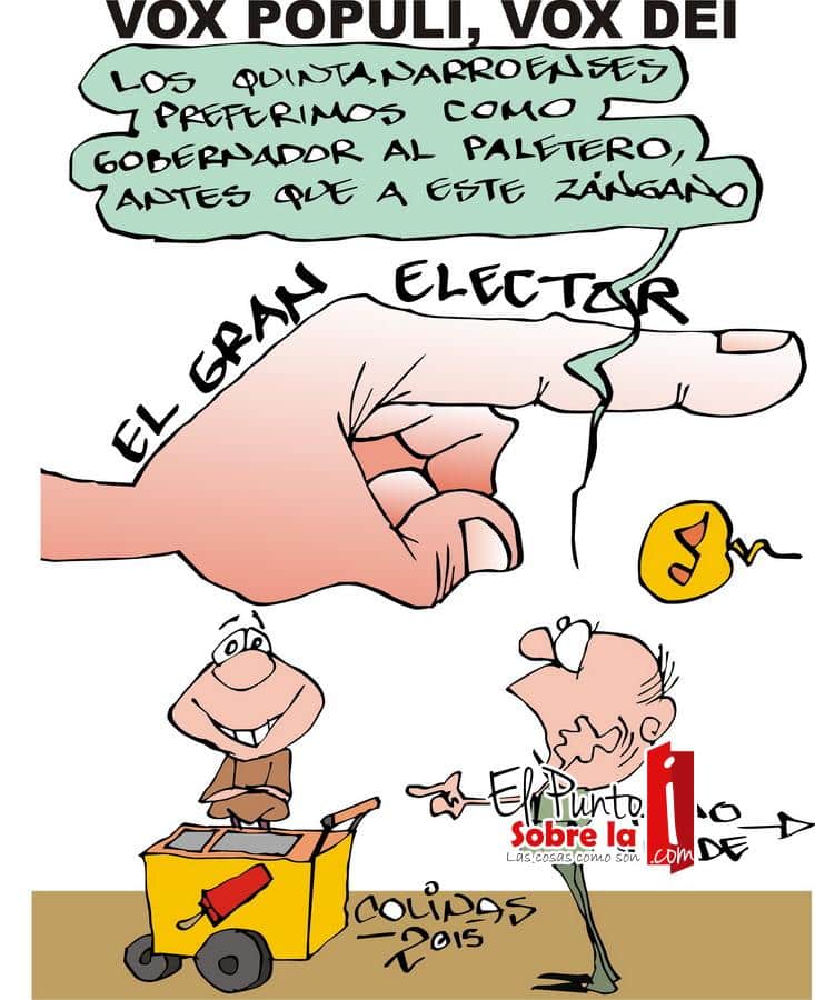 COLINAS: Vox populi, vox dei #caricatura
