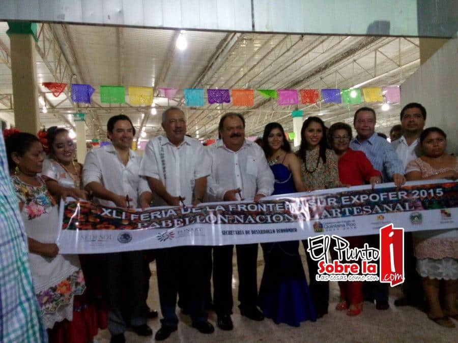 Inauguran Feria de la Frontera Sur 2015