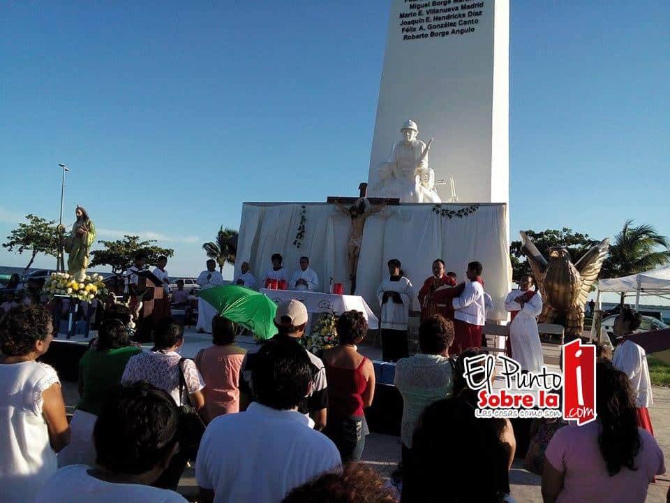 Rinden culto a San Judas Tadeo, patrono de Chetumal