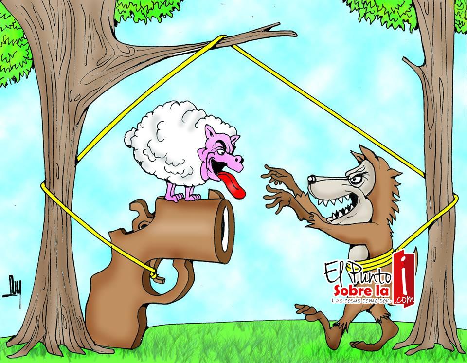 Cartón de Luy, finalista en la 8a. Bienal de Caricatura “Masters of Caricature” Plovdiv 2015, de Bulgaria.