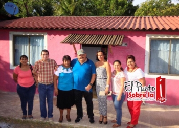 Entrega Abuxapqui primeros techos de fibrocemento en la zona rural