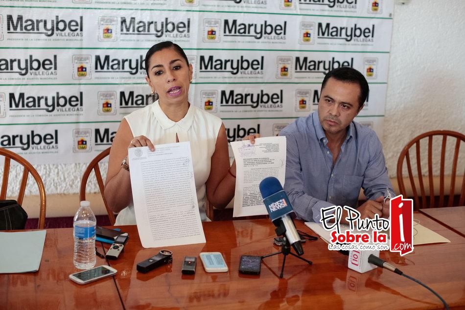 Interponen Marybel Villegas y Jorge Parra denuncias por amenazas