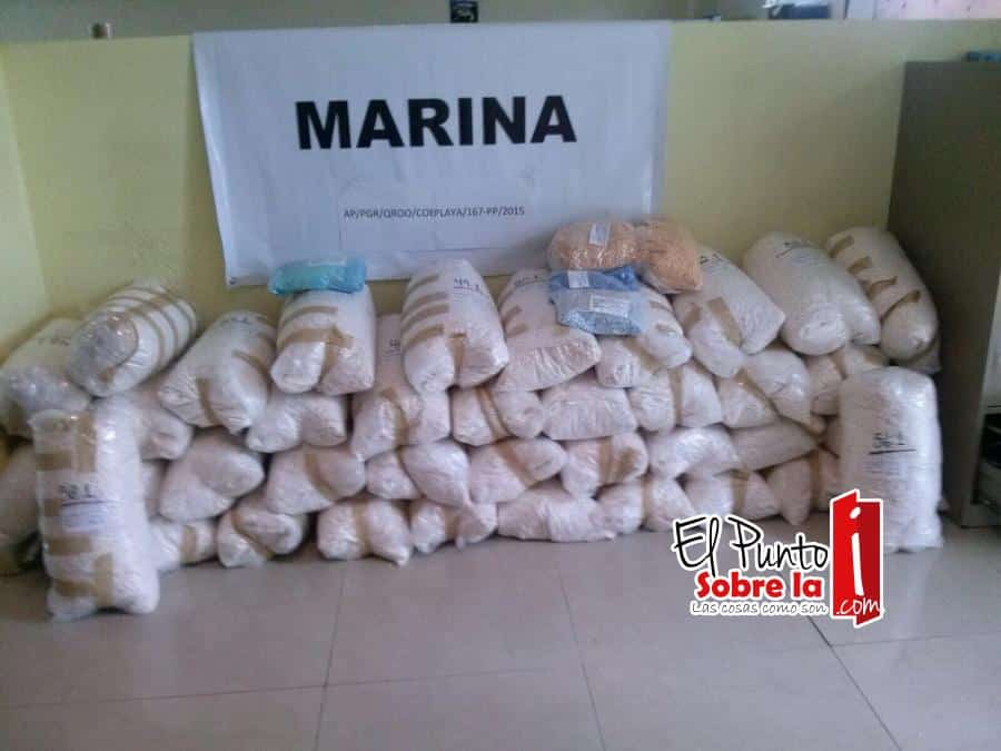 La armada de México detiene a una persona que transportaba en un vehículo más de 600 kilogramos de pseudoefedrina