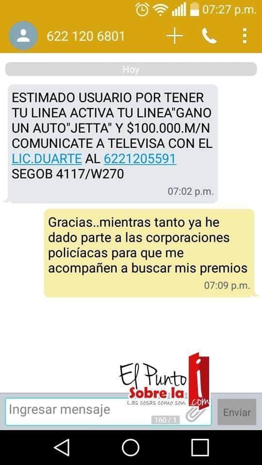 Malhechores siguen usando telefonía celular para hacer de las suyas