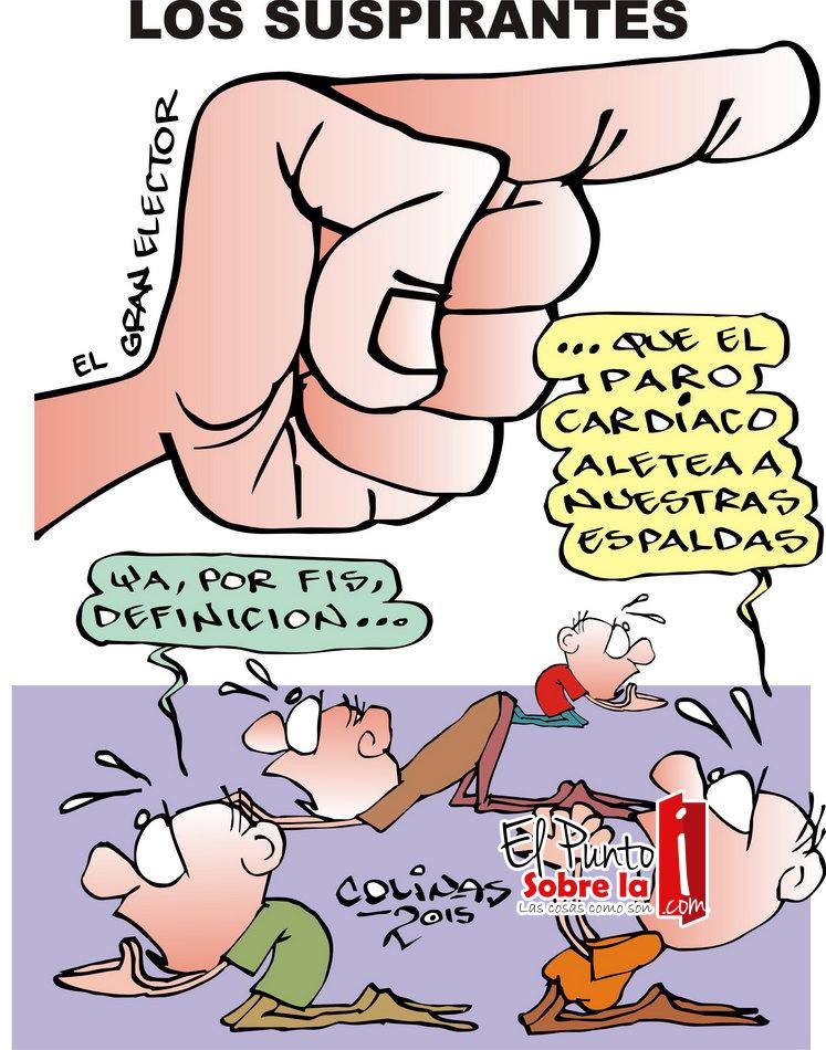 COLINAS: Los suspirantes #caricatura