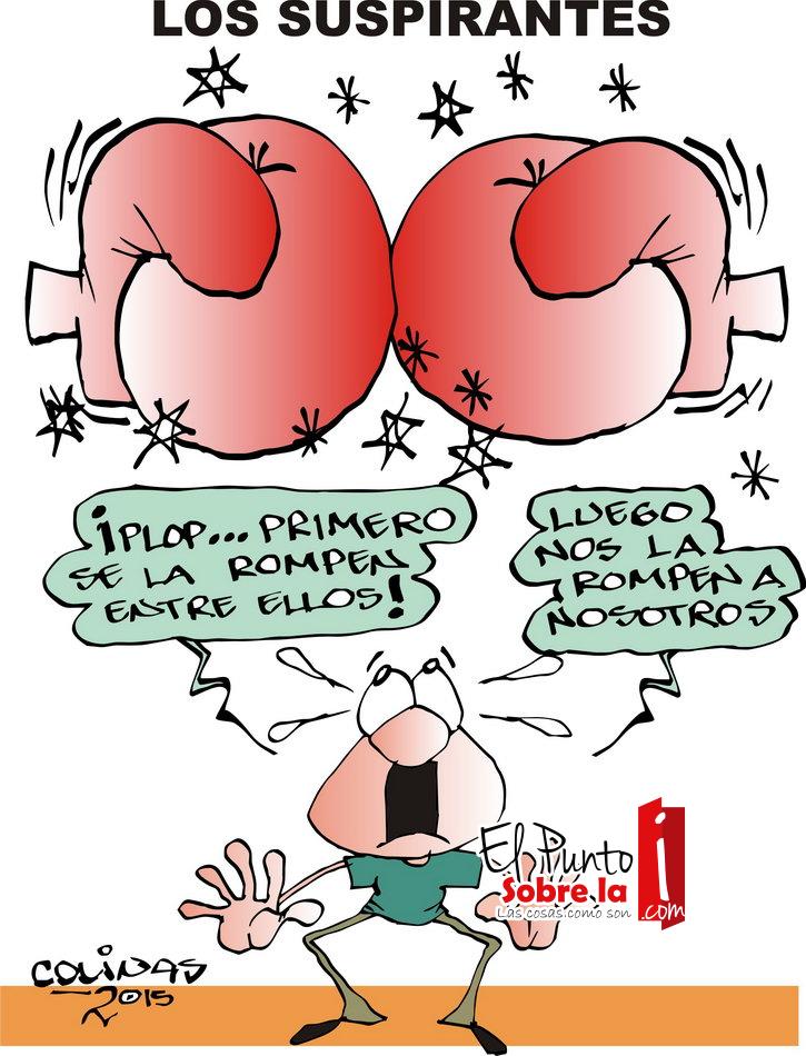 COLINAS: Los suspirantes #caricatura