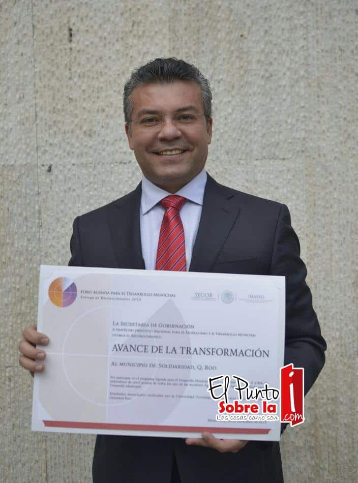 Reconoce la Secretaría de Gobernación el gobierno de Mauricio Góngora