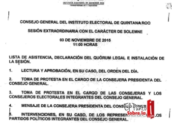 Rendirán protesta consejera presidenta y consejeras y consejeros electorales al frente del Ieqroo