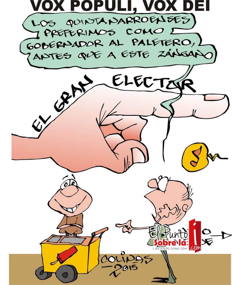 COLINAS: Vox populi, vox dei #caricatura