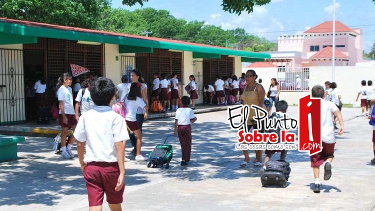 Mañana habrá suspensión parcial de clases en Q. Roo