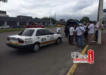 Otra vez se arma la bronca entre taxistas