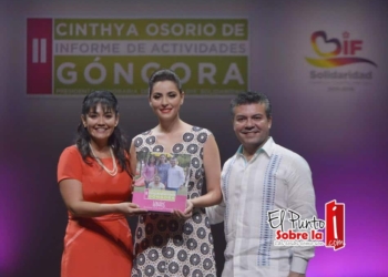 Rinde su segundo informe de actividades Cinthya Osorio de Góngora