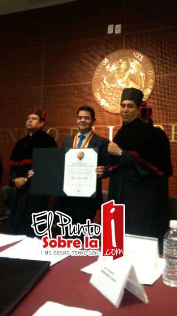 “Honoris Causa” para Oscar Conde Canto