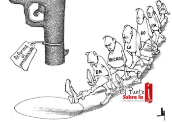 LUY: Pasen por favor #caricatura
