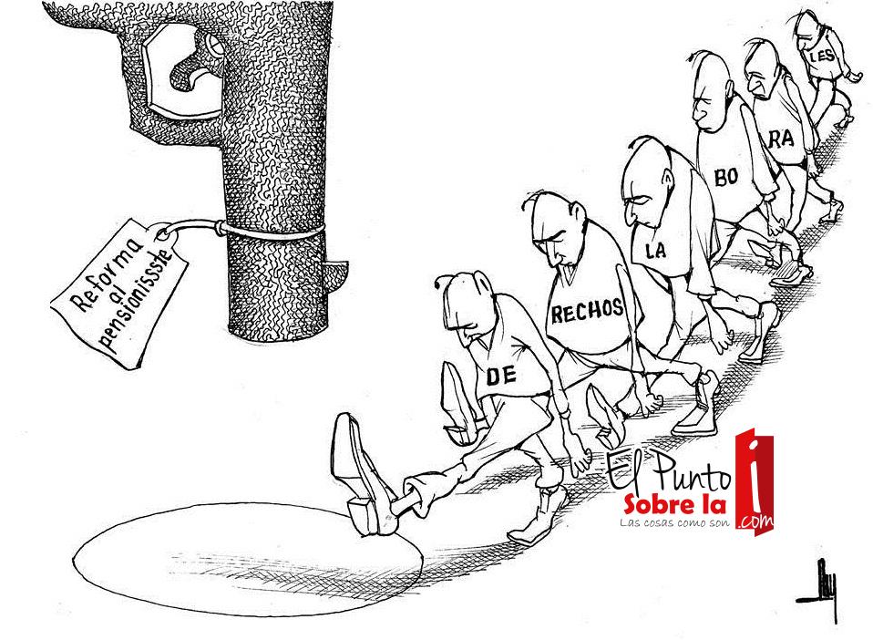 LUY: Pasen por favor #caricatura