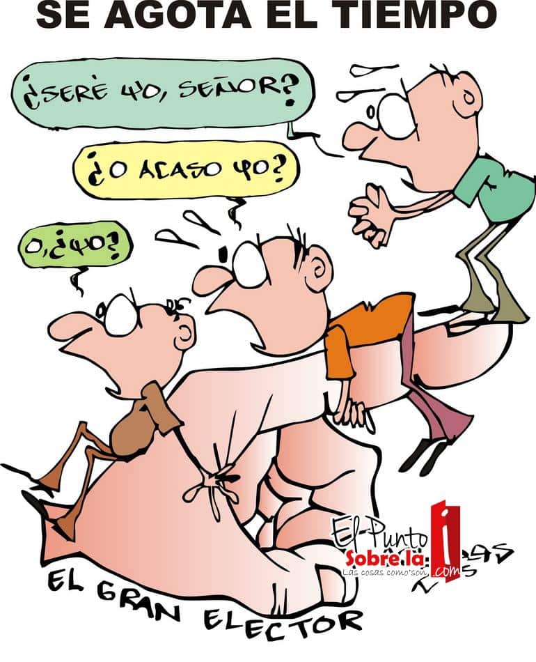 COLINAS: Se agota el tiempo #caricatura