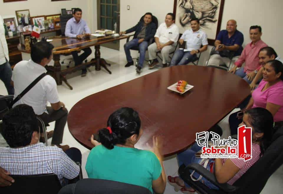 Constantemente alcalde se reúne con directores de área