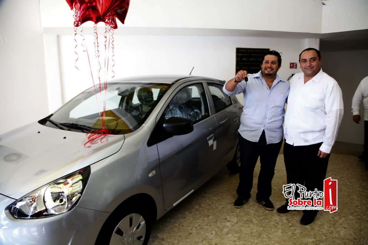 Felicidades “Chanchamito”; directo al Bule con carro nuevo