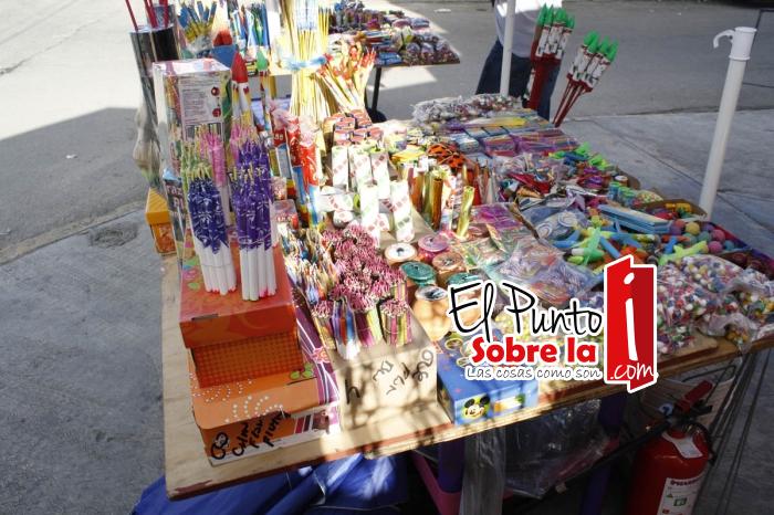 Cierran la puerta a venta indiscriminada de pirotecnia