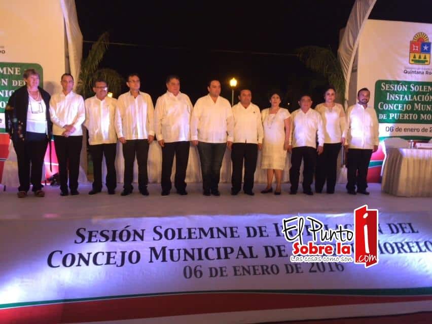 Instalan el Concejo Municipal de Puerto Morelos