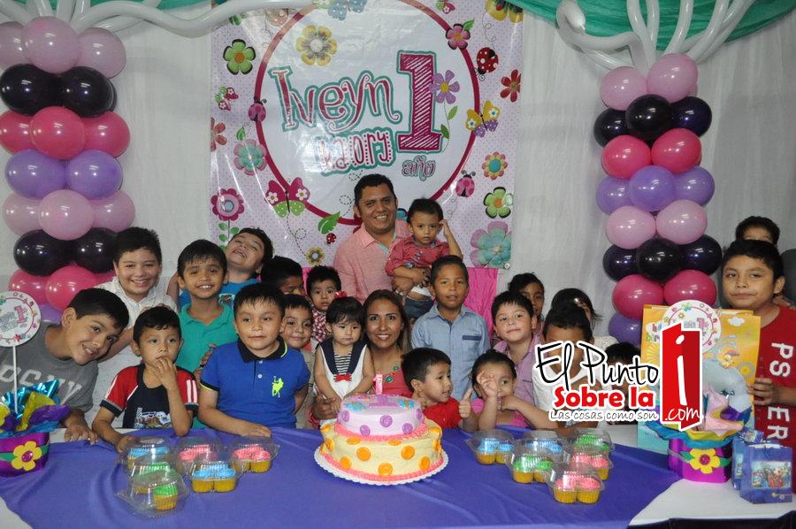 Cumple un año de vida Yveyn Kaory Quijano López